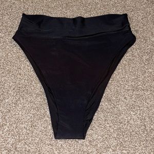 High rise bikini bottoms